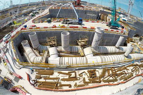 Verladung und Transport von BUTTING BuBi®-Rohre nach Norwegen, zum Zweck der Öl- und Gasförderung. 